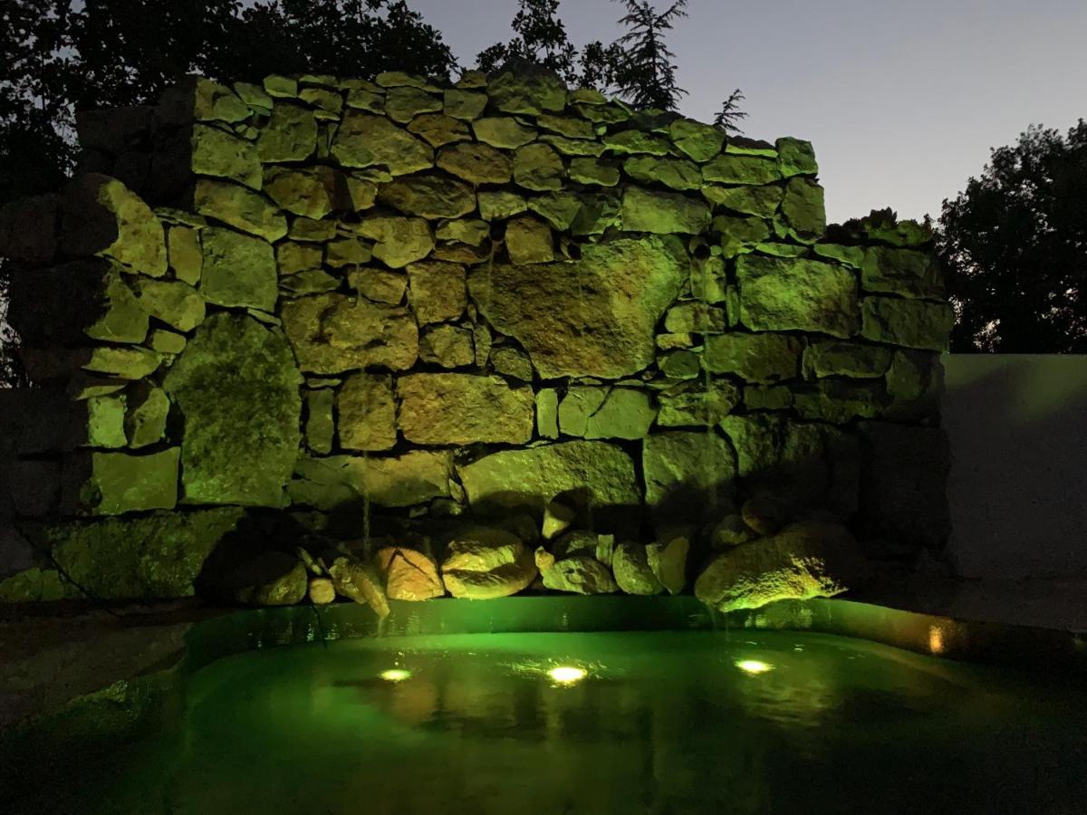 Gite Avec Piscine Privee Au Coeur D'Une Foret De Chenes Proche De Vallon Pont D'Arc Saint Alban Auriolles Buitenkant foto